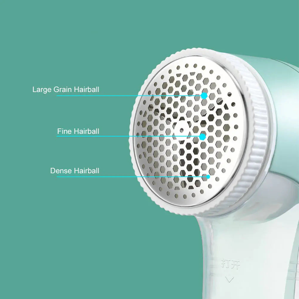 Electric Lint Remover USB Operated Clothes Bobble Fluff Shaver 850mAh Electric Fur Defuzzer Household Cleaning Tool