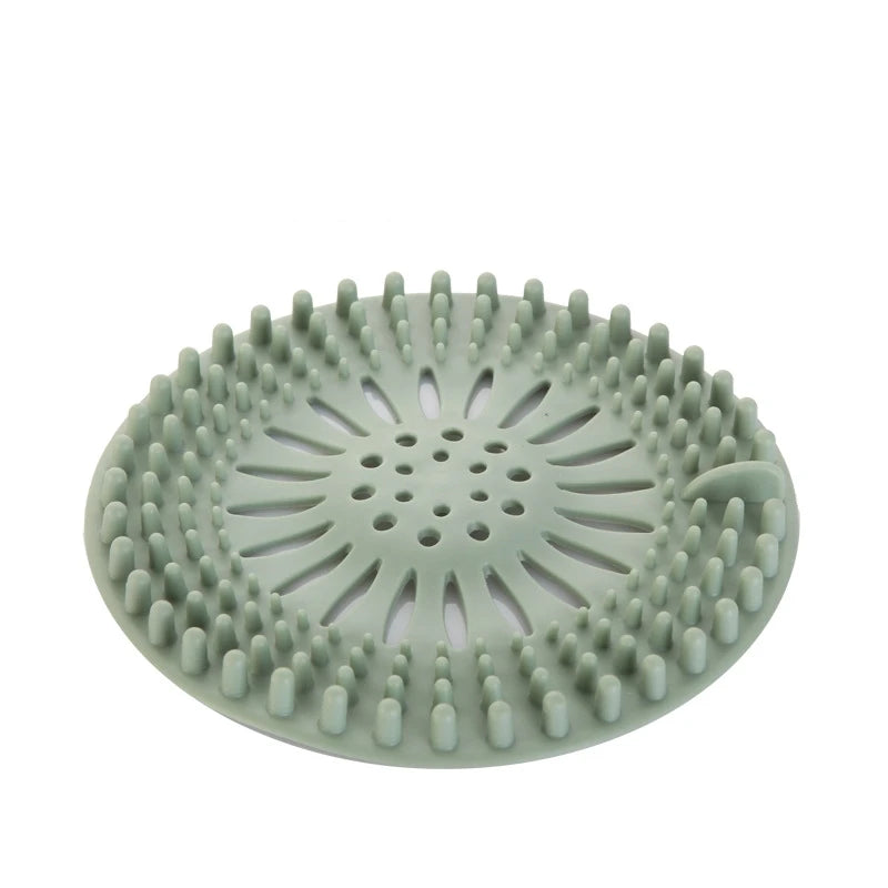 1PC Silicone Kitchen Sink Drain Filter Screen Toilet Sewer Floor Drain Cover Bathroom Hair 13cm