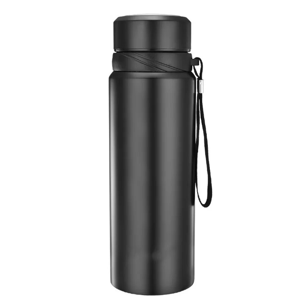 1L Thermal Water Bottle Keep Cold and Hot Thermos for Water Tea Coffee Vacuum Flasks Car Stainless Steel Insulated Bottle