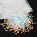 10g Mermaid Effect Nail Flakes, Holographic Nail Art Glitter, Sparkles Sequins for Nail Designs