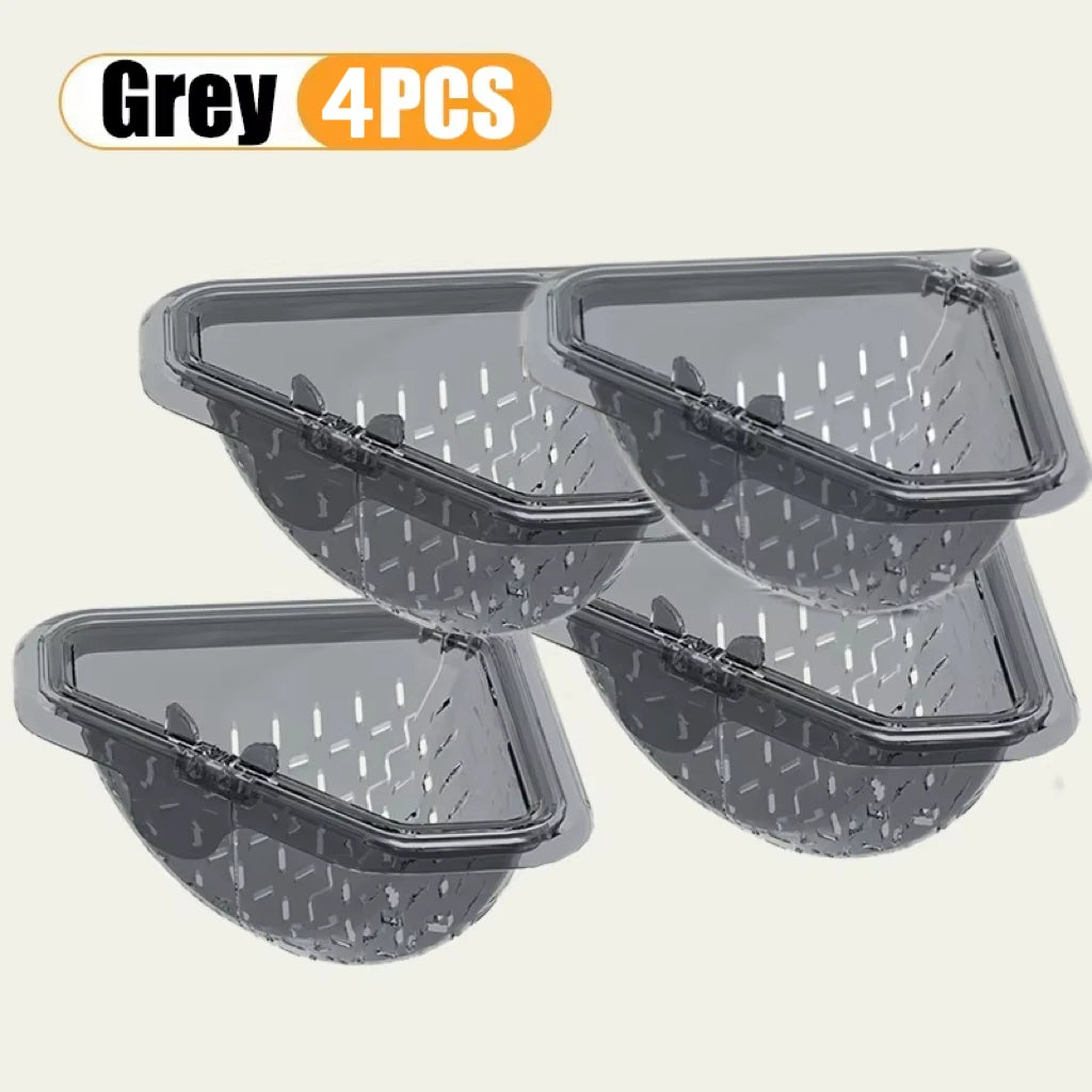 Removable Bottom Cover Kitchen Sink Strainer Basket Magnetic Anti Leak Detachable Filter for Easy Cleaning Drain Basket Filter