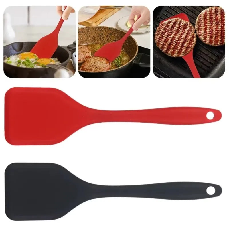 1/2/5pcs Silicone Cooking Leakage Spatula Dense Shovel Fried FishOmelette Shovel Non-stick Spatula Kitchen Cooking Tools E2