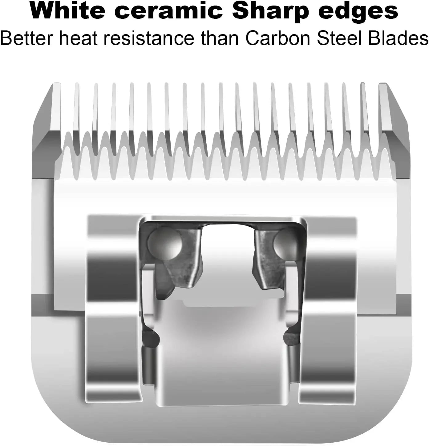 Professional Pet Dog Cat Grooming Trimmer Detachable Ceramic Blade Compatible With most Andis,Oster A5,Wahl KM10 Series Clipper