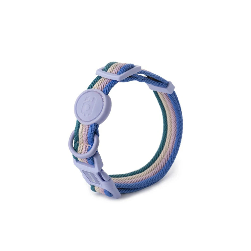 Weaving Color Blocked Pet Collar Small Medium Dogs Collar For Puppy
