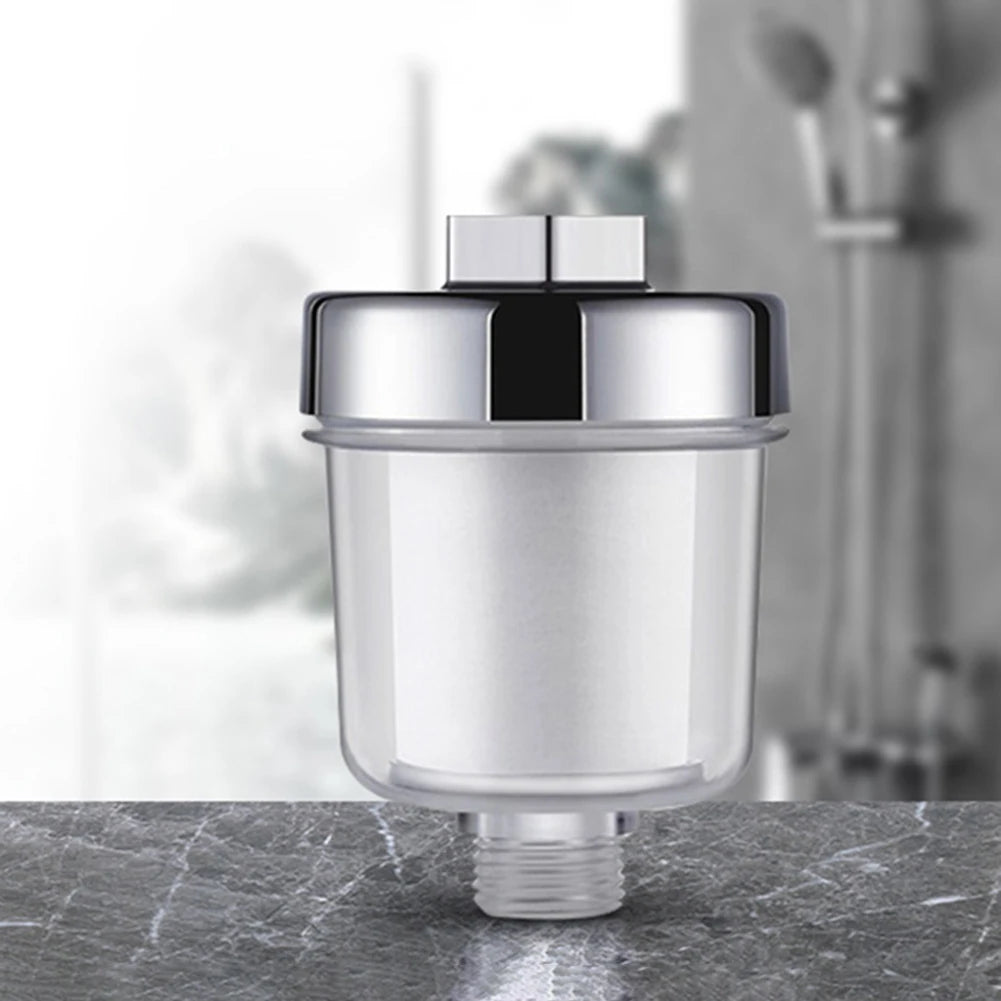 Shower Filter Transparent Sprinkler Filter 5 Micron PP Cotton Filter Household Water Filter for Improving Skin Hair Nails Health