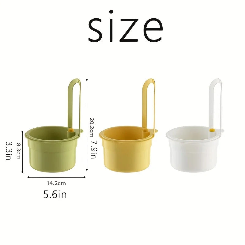 Kitchen Sink Water Filter Strainer Detachable Drain Basket Multifunctional Basket Fruit Vegetable Drainer Rack Home Trash Filter