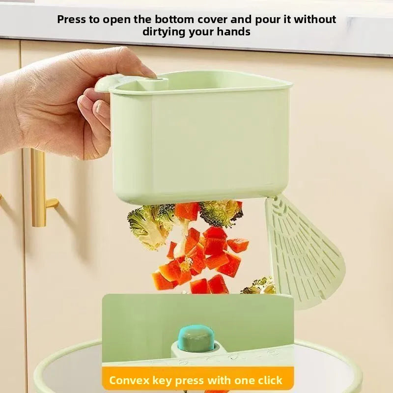 Suction Cup Sink Strainer Basket  Hands Food Residue Filter Dry - Wet Separation Kitchen Storage Organizer residue filter basket