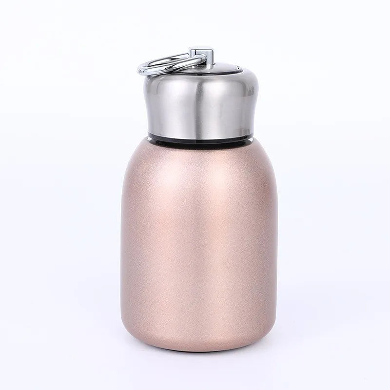 Mini Portable 300ml Fashion Thermos Flask Small Capacity Simple Potbelly Thermos Cup