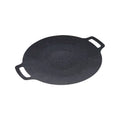 38cm Korean Round Grill Pan Barbecue Pan Pork Belly Non-stick Cooker Maifan Stone Induction Cooker Gas Barbecue Tray Roast Plate