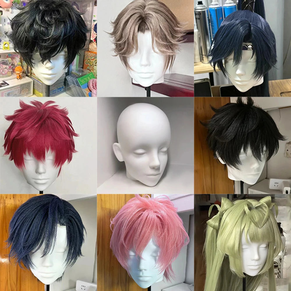 22inchNew Mannequin Head Wig Stand With Adjustable Wig Tripod Stand Holder For Wigs Making and Hat Display Cosmetology for Coser