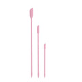 3-Pieces Mini Silicone Spatula Set - Heat Resistant, Multiple Sizes for Jar, Bottles and Kitchen - Perfect for Cooking, Baking