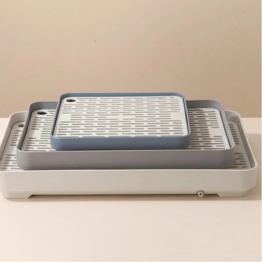 New Small Rabbit Litter Box Plastic Rectangular Pet Toilet Tray Double-layer Bunnie Corner Toilet Box Dutch Pig Supplies