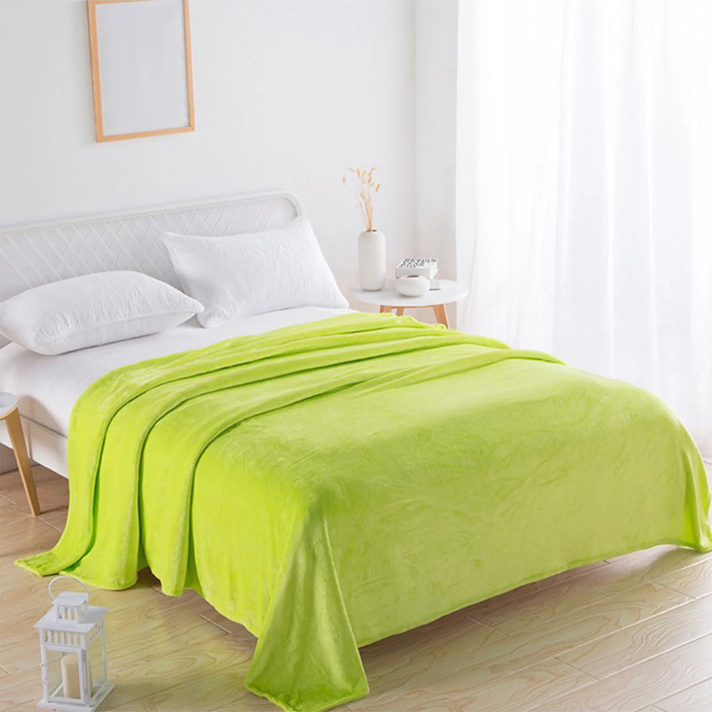 100×150/150×200cm Coral Fleece Blankets Autumn Winter Single Twin Blanket Home Bed Sofa Outdoor Travel Portable Warm Blankets