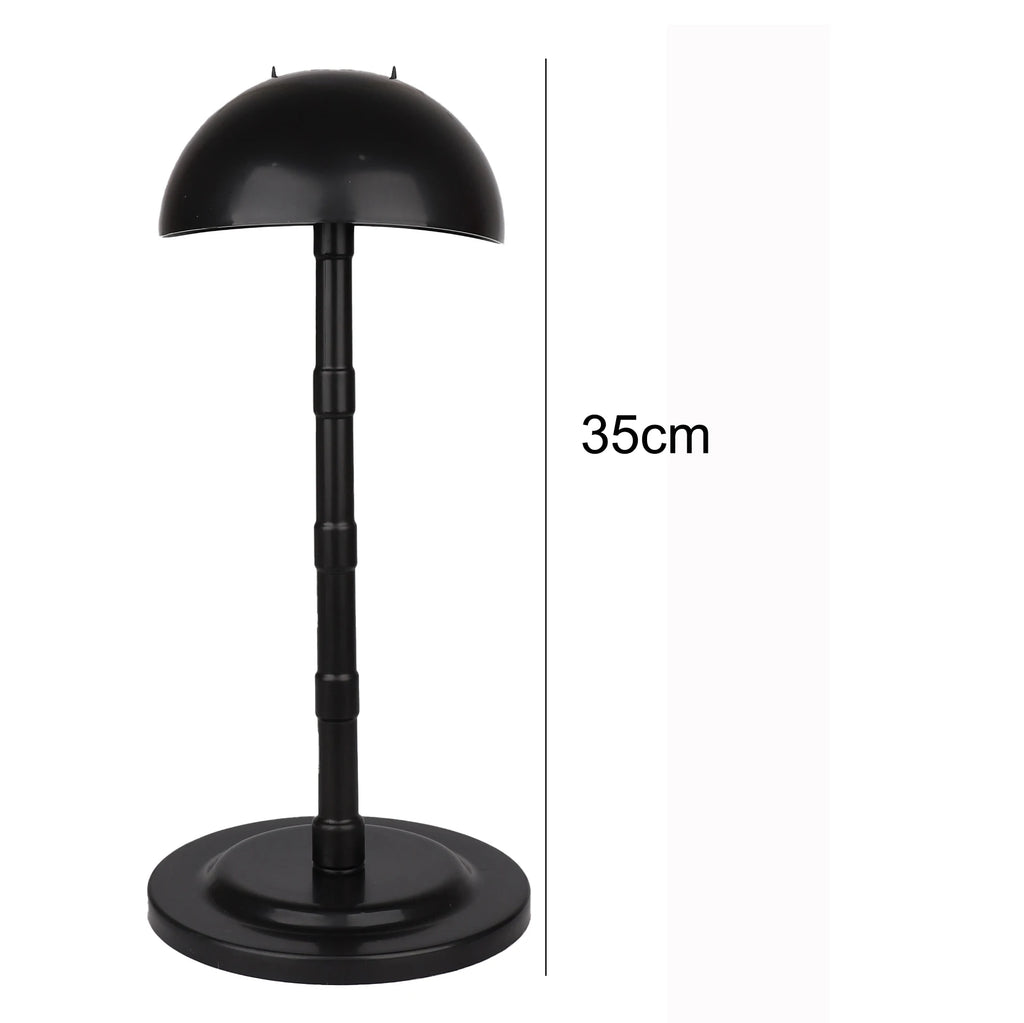 Wigs & Hat Display Stands Mushroom Bracket Plastic Portable Wig Display Stands Black Pink White Adjustable Wig Stand