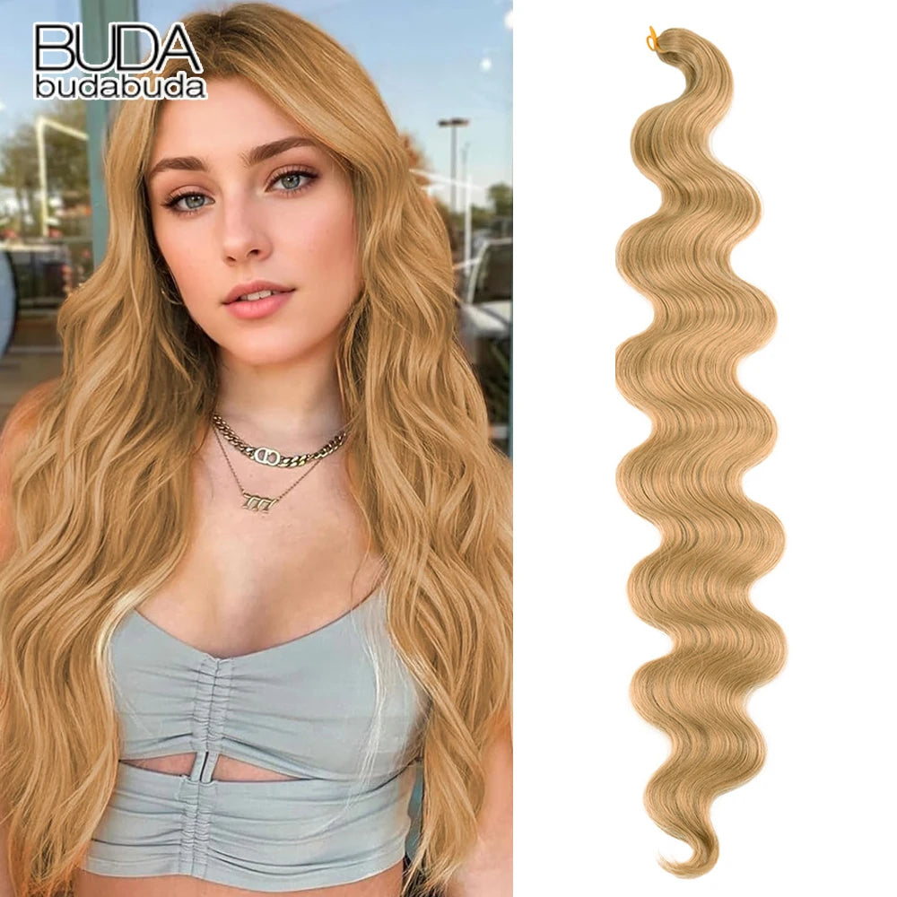 Long Deep Wave Braiding Hair 28 Inch Ocean Wave Crochet Hair Synthetic Deep Curly Crochet Hair Extensions For Black Women