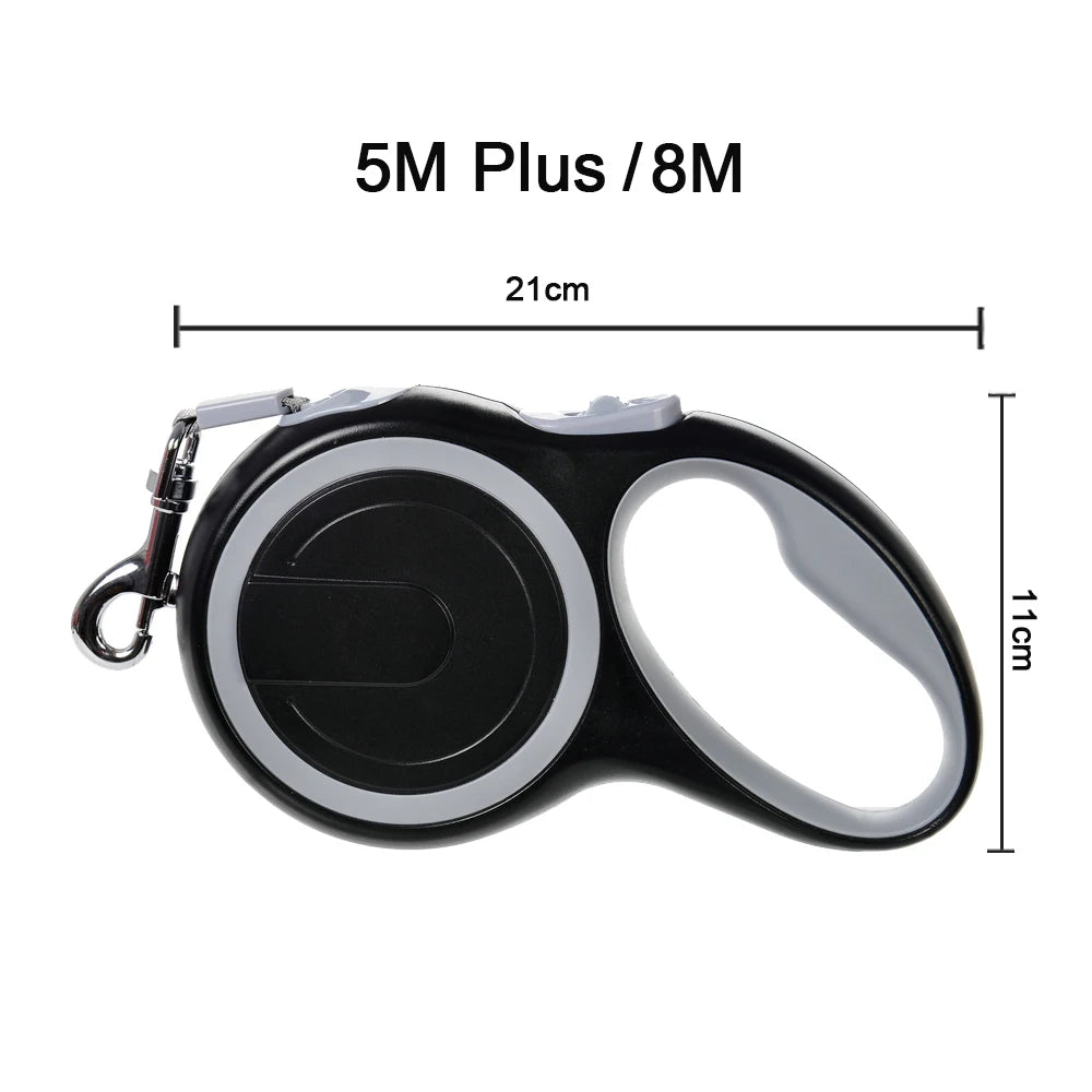 5M 8M Retractable Big Dog Leash Strong Nylon Leash For Dogs Cat Automatic Extending Outdoor Walking Pet Leash Rope Pet Product