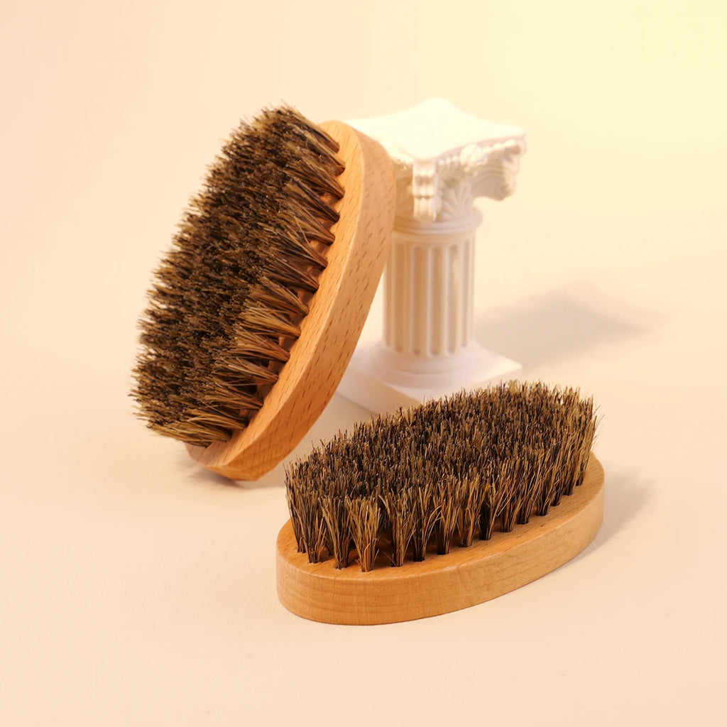 2pc Bristle Hairbrush,Detangling Smoothing, Enhance Shine,Portable for Thick&Thin&Curly&Dry Hair，Special for real hair wigs