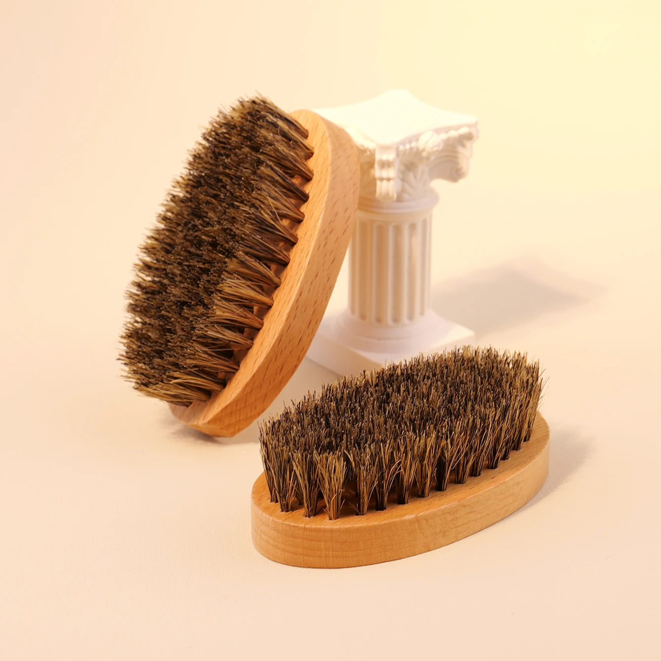 2pc Bristle Hairbrush,Detangling Smoothing, Enhance Shine,Portable for Thick&Thin&Curly&Dry Hair，Special for real hair wigs