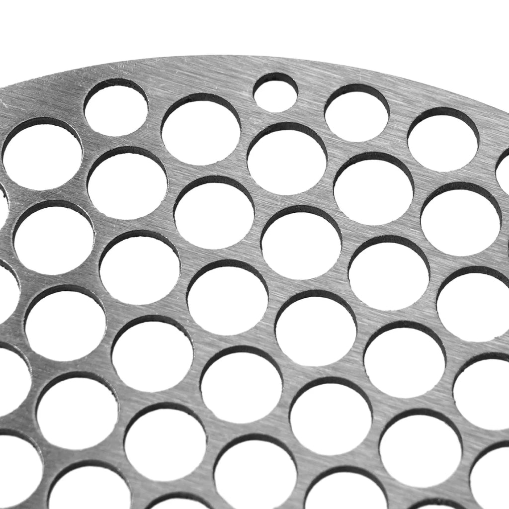Stainless Steel Round Grill Net BBQ Mat Carbon Furnace Steam Nets Barbecue Rack Round Outdoor Camping Barbecue Rack