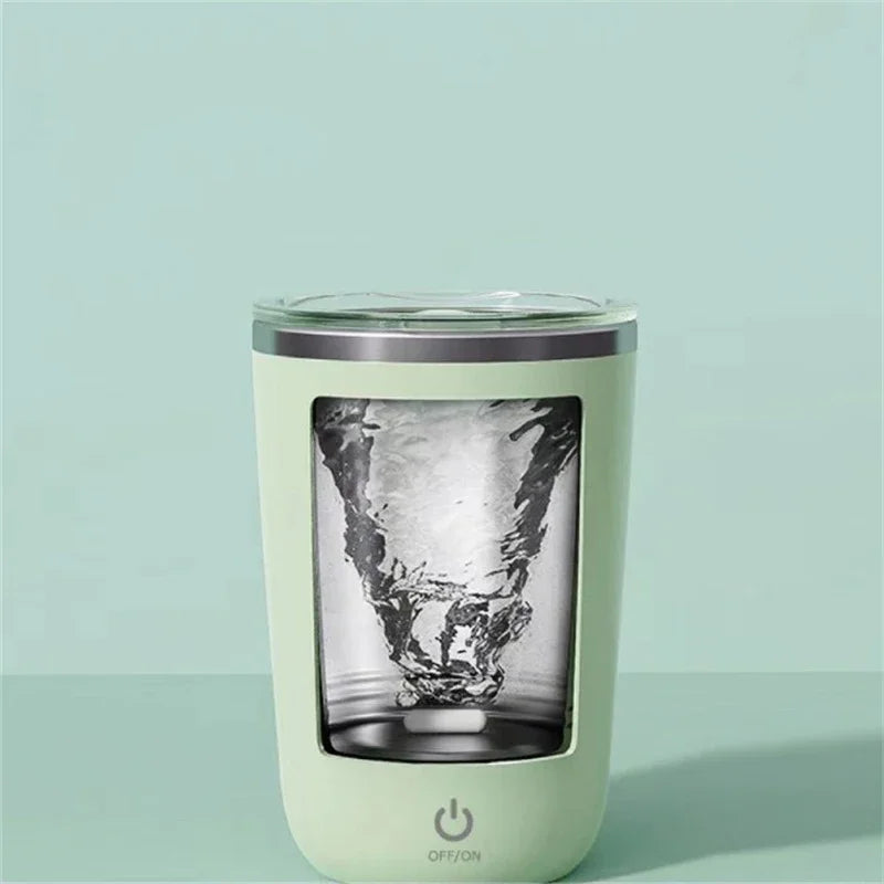 Automatic Self-contact Cup, 304 Stainless Steel Rechargeable Magnetic Cup, Smart Stirrer, Water Bottle Mugs