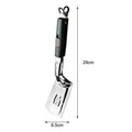 Stainless Steel Spatula Tongs Fish Spatula Slotted Double Spatula Grill Tongs for Beefsteak Burgers Fish Cooking Fillets