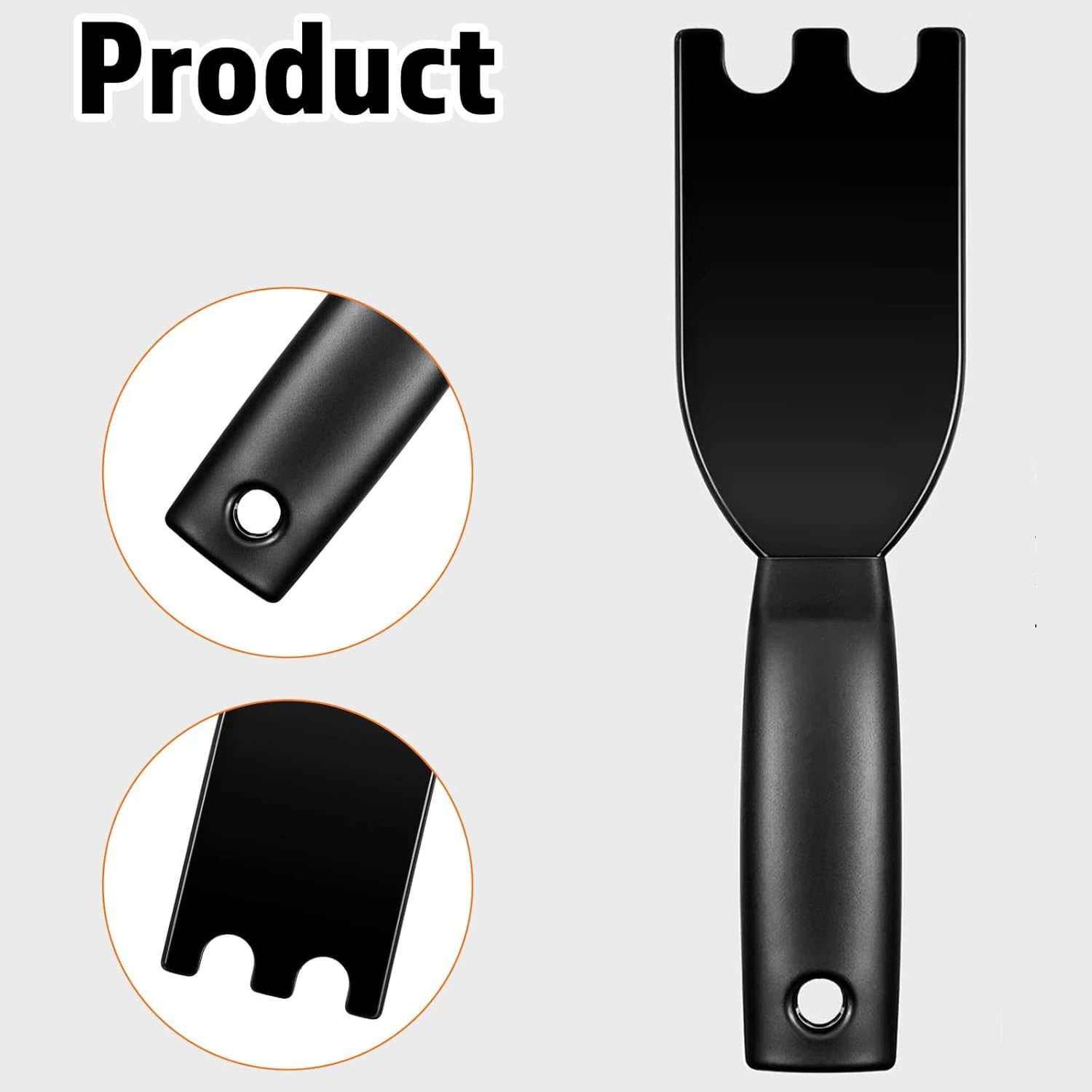 Grill Scraper Spatula for George Foreman And Other Indoor Grills Non-Stick Cleaner Brush Nylon Indoor Grill Tool with Grooves