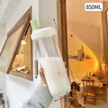 500/850ml Water Bottles Straw Cup Juice Milk Plastic Cup with Lid Straw Bubble Tea Coffee Cups Large Capacity Drinkware