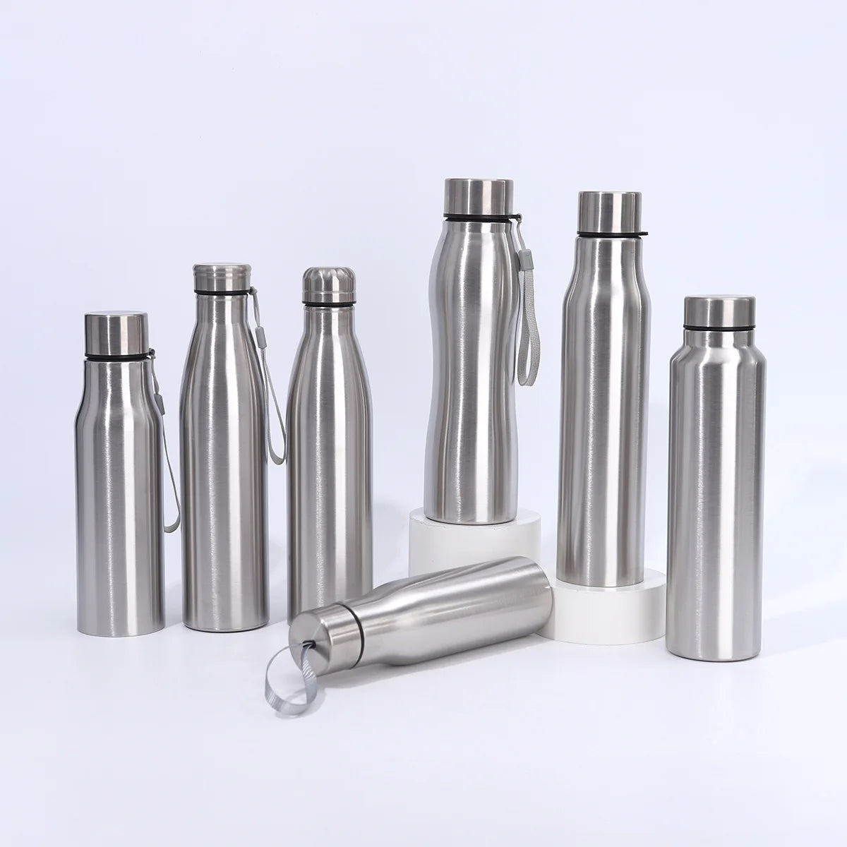 Sports Water Bottle Keep Warm Cold Thermal Water Bottle High Quality Portable Thermos Cups Travel Drink Bottles For Camping Gym