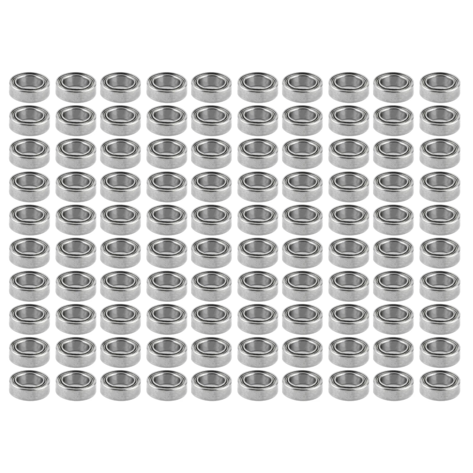 100Pcsk 5x8x2.5mm Metal Shielded Ball Bearing Steel Bearings MR85ZZ Bearings