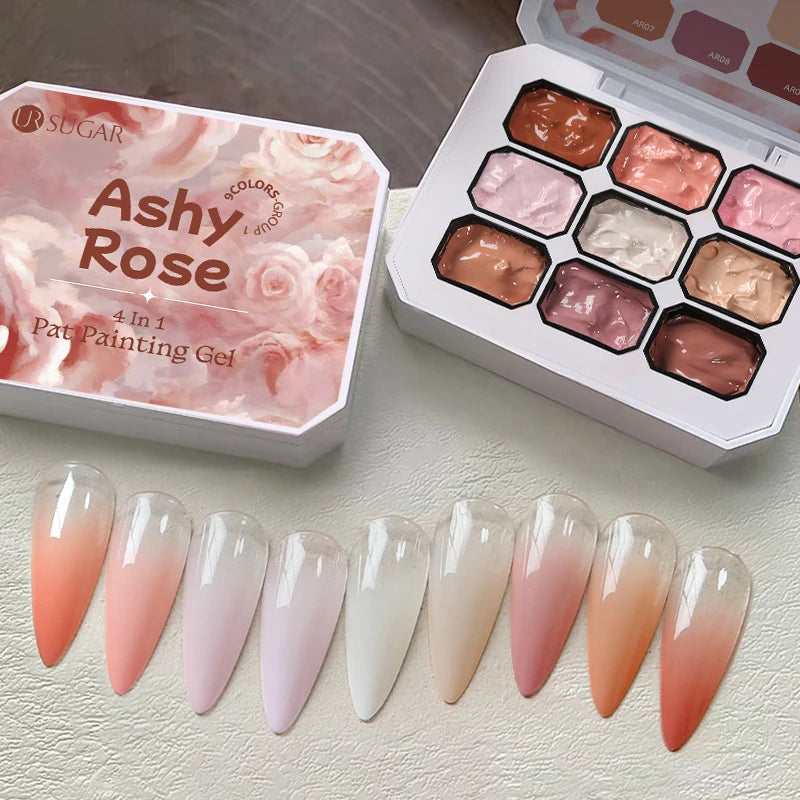 UR SUGAR 3 Boxes Pat Painting Gel for Decoration Nails Solid Gel Nail Polish Gradient Gel Spring Summer Fall Winter Trendy Nails