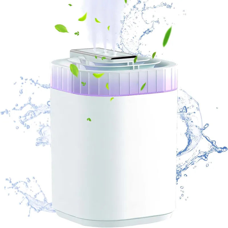 3L Ultrasonic Cool Mist Humidifier Quiet Air Humidifier for Bedroom Large Room Office Home Daily Use