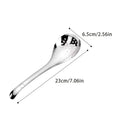 New Stainless Steel Strainer Spoon Skimmer Slotted Spoon Pepper Strainer Kitchen Colander Spaghetti Drain Spoon Food Filtration