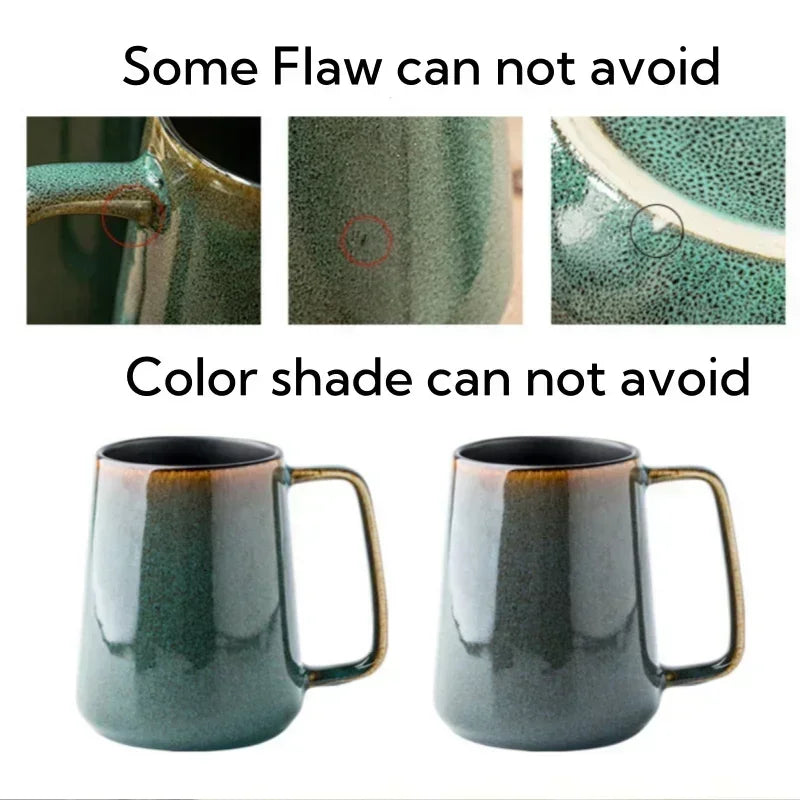 24OZ/700ml Large Ceramic Coffee Mugs with Handle, Extra Big Jumbo Tea Water Cup For Office and Home, Gift and Present