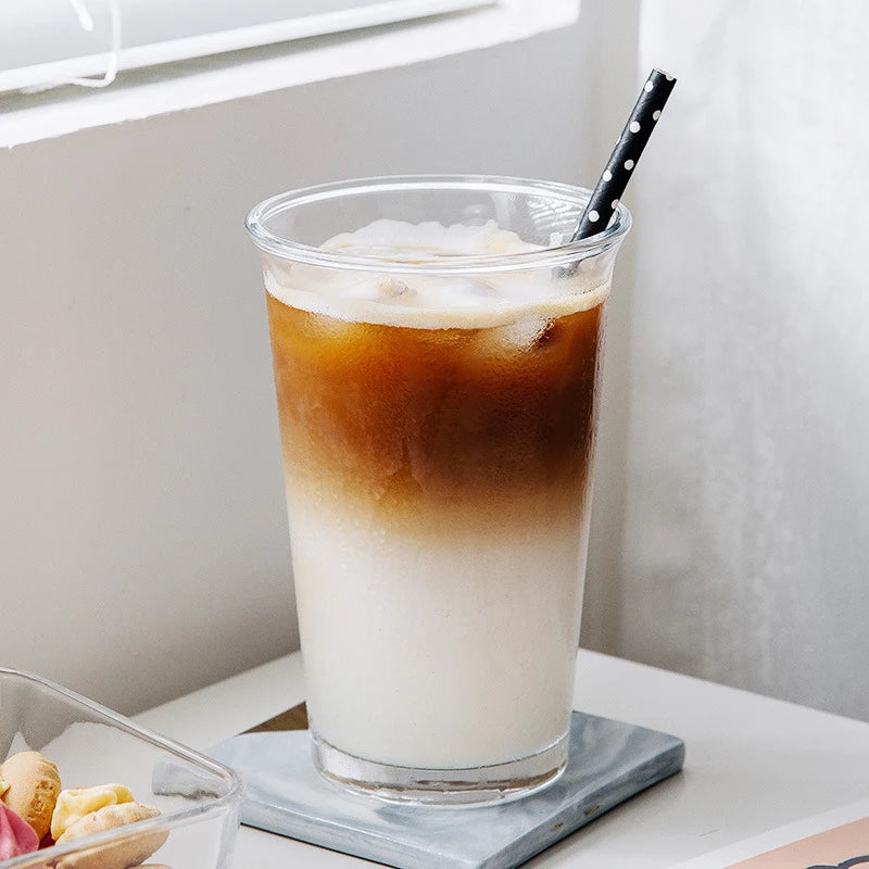Coffee Cups Luxury Glass Transparent Coffee Mug Juice Milk Drinking Glass Set Cup Drinkware Glass Cup Drink Old Fashioned Glass