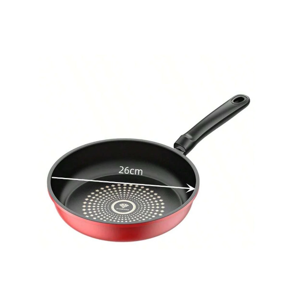 26cm Cast Iron Omelette Pan Multi Functional Non-Stick Frying Pans Easy To Clean Gas Stove Compatible Kitchen Cooking Utensils
