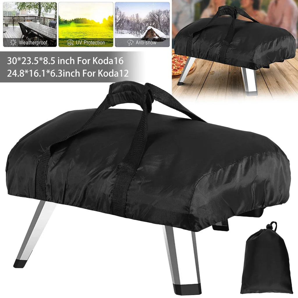 Pizza Oven 420D Cover Compatible Ooni koda 12 16 Outdoor Sunscreen Protective Dustproof Waterproof Grill Case BBQ Accessories