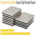 5pcs/lot  square strong magent with a diameter of 50mm, suitable for refrigerators, offices, and handheld devices.