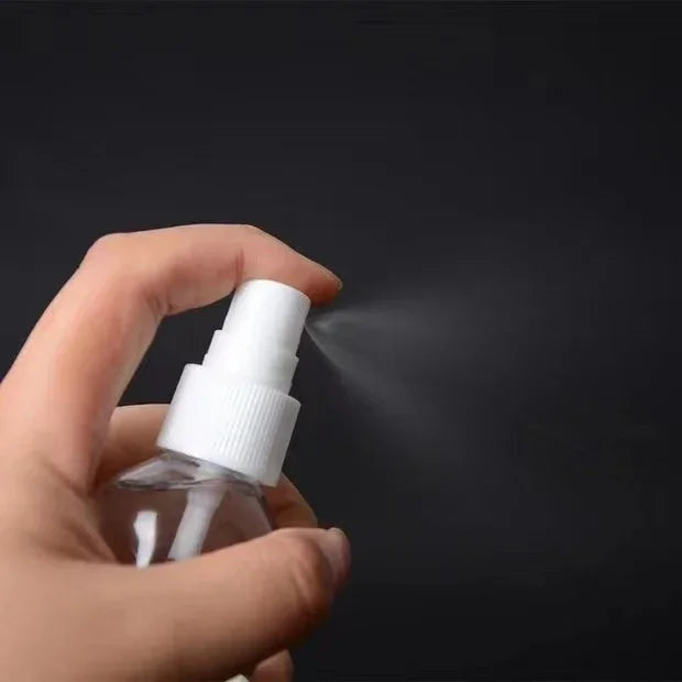 25Pcs 50ml Refillable Clear PET Plastic Portable Spray Bottle Empty Perfume Container Mist Pump wholesale
