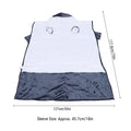 Heated Blanket with Sleeves Hood and Foot Pocket Flannel 10 Heating Levels Electric Wearable Blanket with 3 Time Setting
