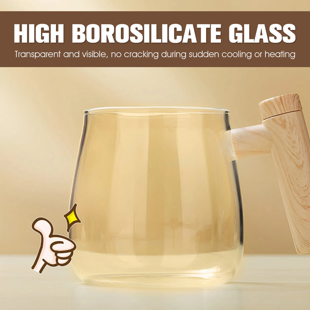 400ml Automatic Self Stirring Cup Electric High Speed Mixing Coffee Mug Glass Protein Powder Milkshake Stirrers Office Home Gym