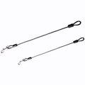 Dog Leash Extend Leashes 45cm Anti-bite Dogs Leashes Stainless Steel Wire Rope Leash for Dog Walking Dogs Chain Pet Accessories