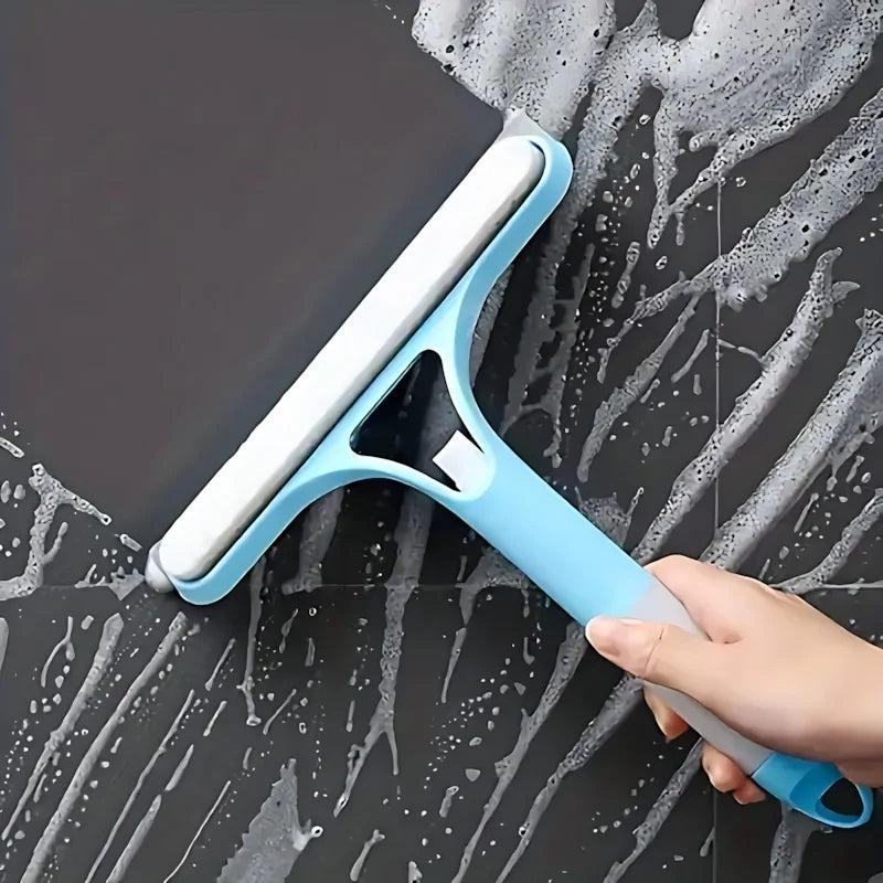 1-Pack 3-in-1 Blue Window Cleaner - Holiday Streak-Free Glass Cleaning Kit for Sparkling Results