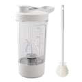 Electric Self Stirring Mug, Protein Powder Milkshake Shaker Bottle ,USB Charging Shaker Cup with Scale 15 Oz Water Cup, BPA Free