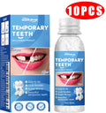 Resin Temporary Tooth Repair Granules Teeth Gaps Missing Broken Tooth Filling Moldable Adhesive Dentures False Teeth Tools