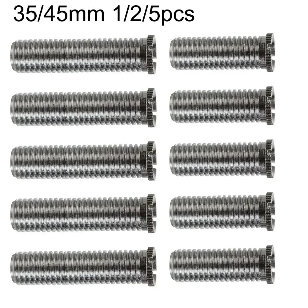 1/2/5pc 35mm /45mm Kitchen Sink Basket Strainer Waste Threaded Screw Connector Stainless Steel Kitchen Tools