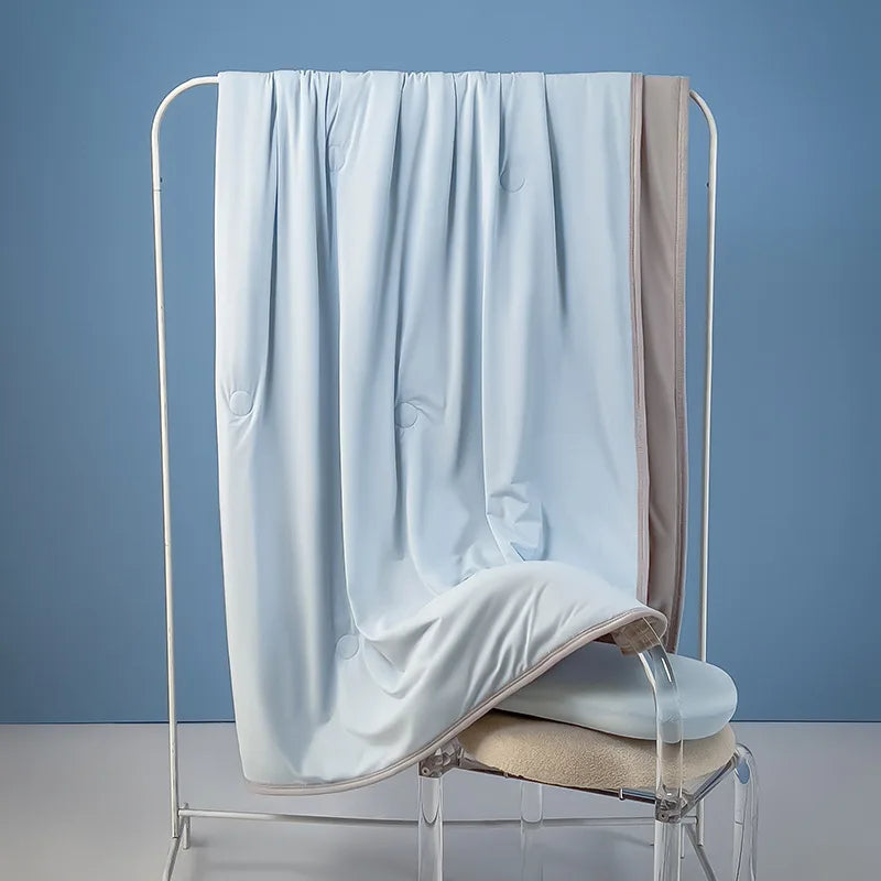 Summer Cooling Comforter Grade A Air Condition Comforter Breathable Cool Comforter for Hot Sleepers and Night Sweats Nap Blanket