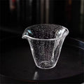 150ml Air Bubble Glass Fair Cup Tea Pitcher Chahai Justice Cup Tea Ceremony Tea Cup Kung Fu Tea Set Accessories