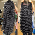 250% Density 13x4 13x6 Hd Lace Frontal Wigs Brazilian 38 Inch Deep Wave 100% Human Hair 5x5 Lace Front Wig For Women Pre plucked