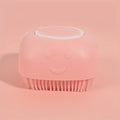 Multi-Functional Pet Cleaning Brush – Silicone, Hair Removal, Massage Bath, Dog-Safe with Bubbles
