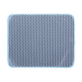 Cat Litter Mat Non Slip Big Pet Litter Box Filter Mat Double Layer Wear Resistant Waterproof Cat Litter Mat Pet Clean Supplies